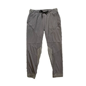Hylete Joggers Mens M Medium Gray Flexion II Performance Tapered Ankle Sweatpant
